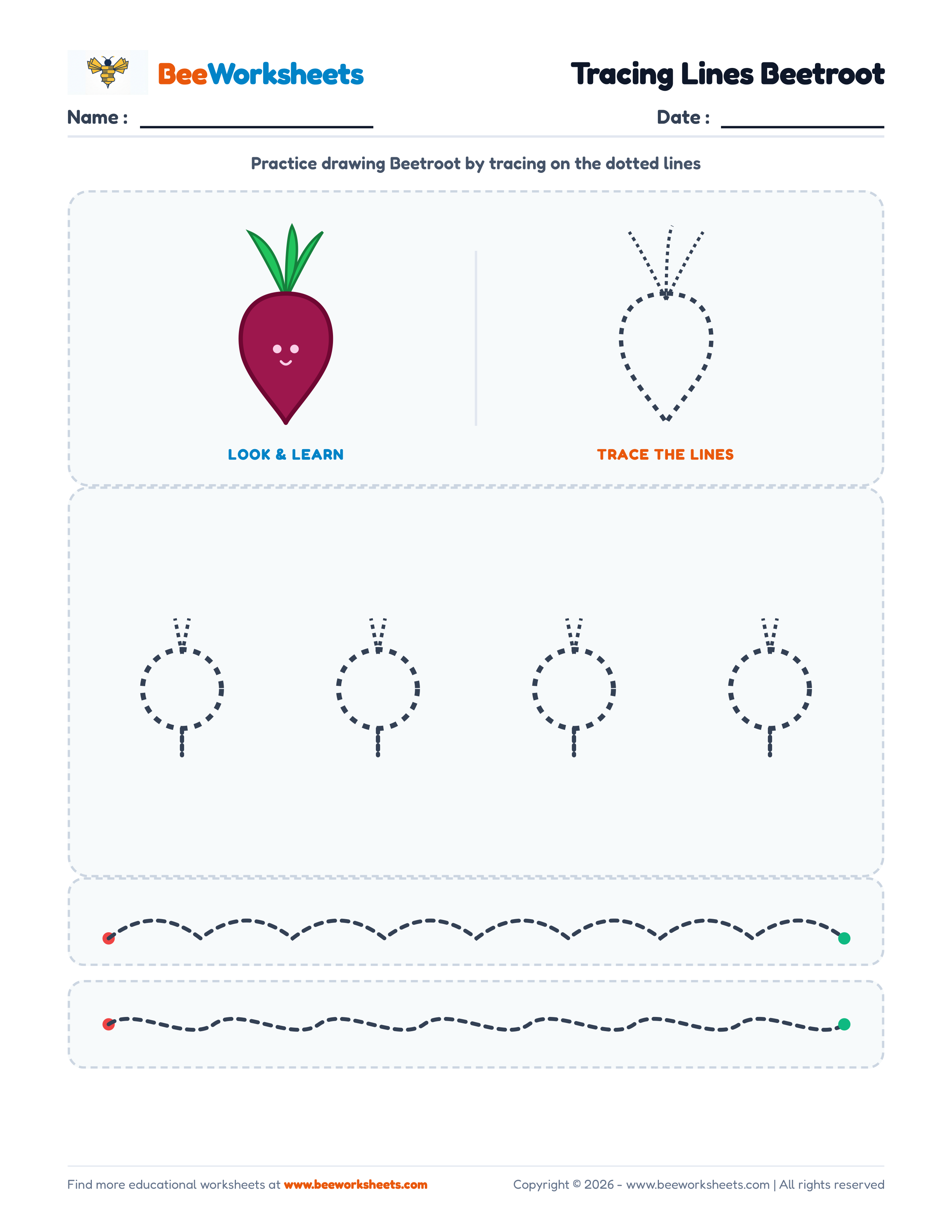 Tracing Lines Beetroot Preview